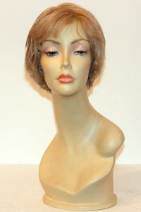 available for rent: short blonde wig in human hair