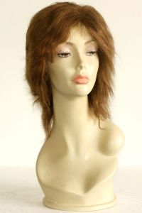 available for rent: copper red wig ready to style, in human hair