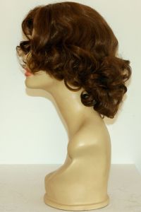 available for rent: curly brow wig in kanekalon, look from the 30s