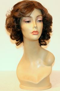 available for rent: Pierre Balmain curly chestnut brow wig, look from the 30s, wavy hair