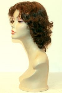 available for rent: Pierre Balmain curly chestnut brow wig, look from the 30s, wavy hair