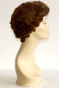 available for rent: short Pierre Balmain single knot human hair light brown wig