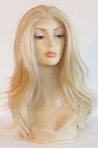 available for rent: stunning diva wig with lots of hair, very natural platinum blonde hair with lace front, amazing !