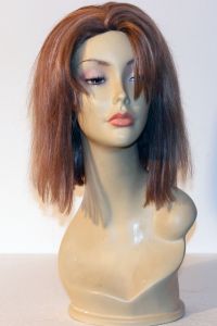 available for rent: wig medium dark ash blonde, human hair