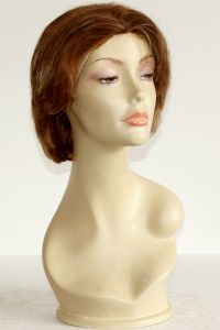 available for rent: zebra wig golden brown with blonde streaks human hair