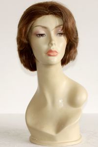 available for rent: zebra wig golden brown with blonde streaks human hair