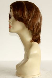 available for rent: zebra wig golden brown with blonde streaks human hair